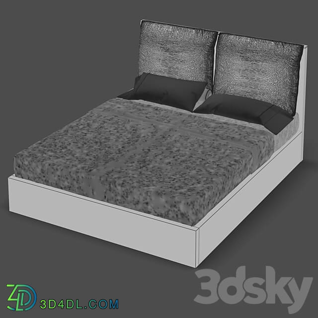 Bed OM Bed with lifting mechanism MOD Interiors ZARAGOZA