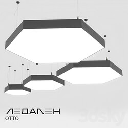 Pendant light Hexagonal lamp OTTO LEDALEN 