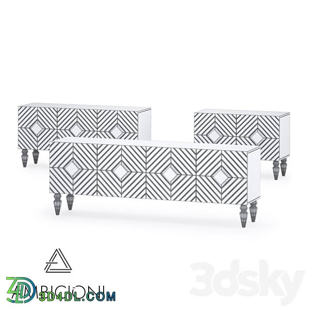 Sideboard Chest of drawer Dresser Ambicioni Lanotti 7