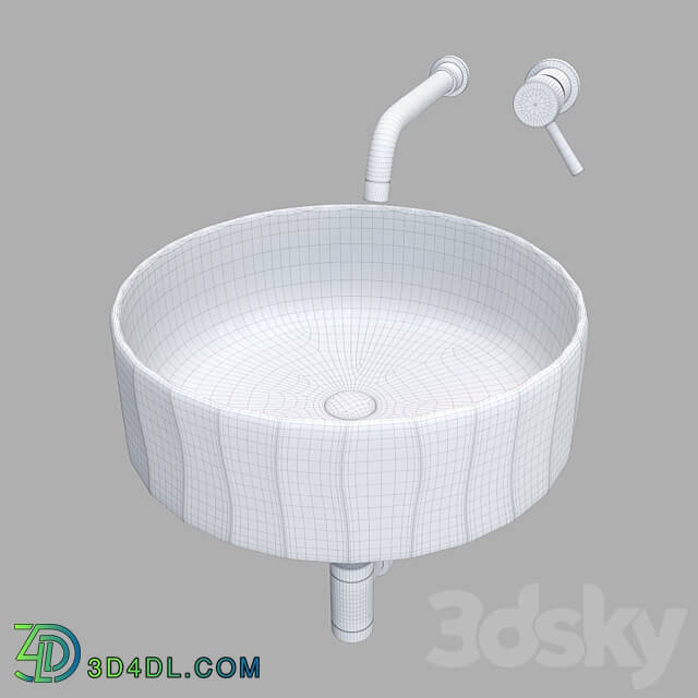 Wash basin - Washbasin terazzo g