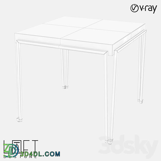 Table - Coffee table LoftDesigne 6114 model