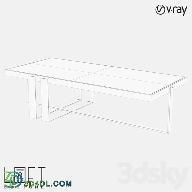Coffee table LoftDesigne 6115 model
