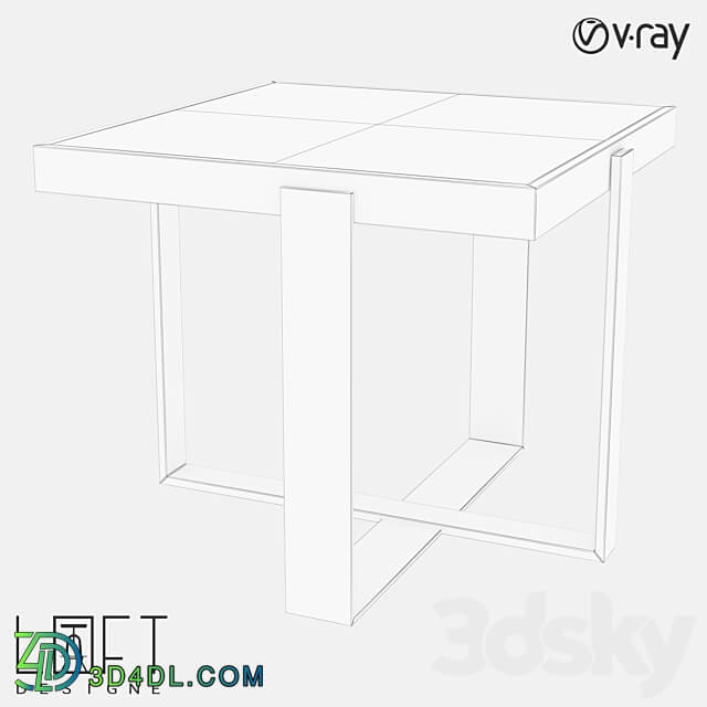 Table - Coffee table LoftDesigne 6116 model