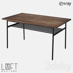 Table LoftDesigne 70102 model table 