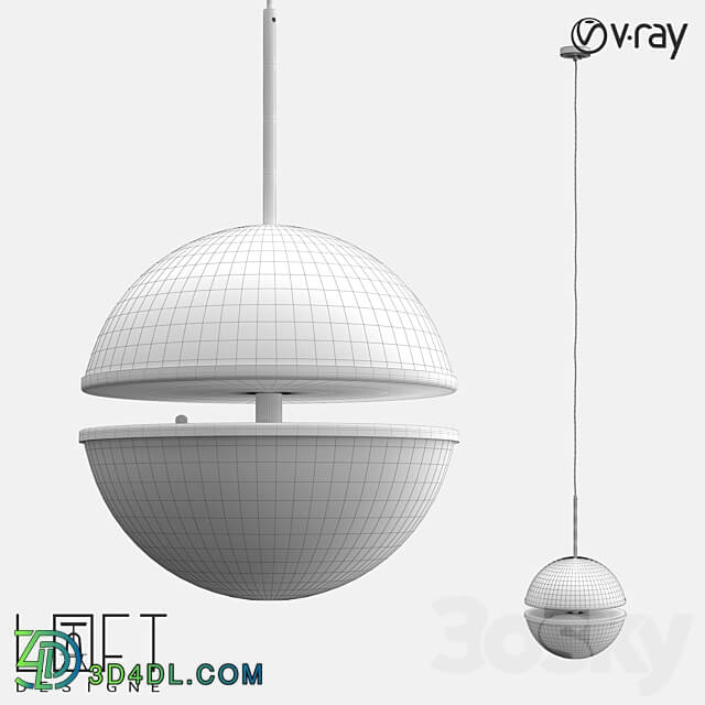 Pendant light - Pendant light LoftDesigne 4725 model