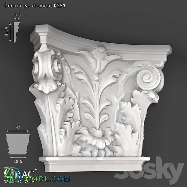 OM Decorative element Orac Decor K251