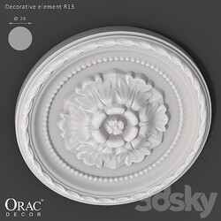 Decorative plaster - OM Decorative element Orac Decor R13 