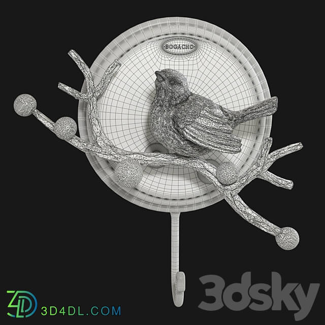 wall hook Terra OM 3D Models 3DSKY