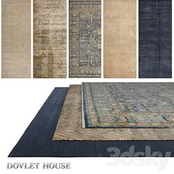 Carpets DOVLET HOUSE 5 pieces part 693  