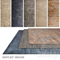 Carpets DOVLET HOUSE 5 pieces part 698  