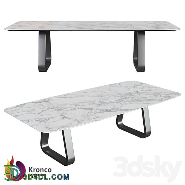 Table Kronco Canoma 3D Models 3DSKY