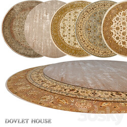 Carpets - Round carpets DOVLET HOUSE 5 pieces _part 21_ 