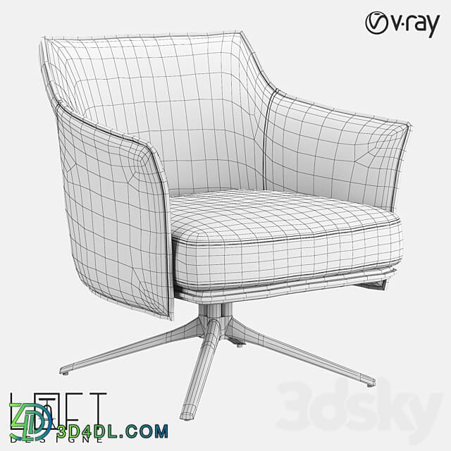 Arm chair - Armchair LoftDesigne 10841 model