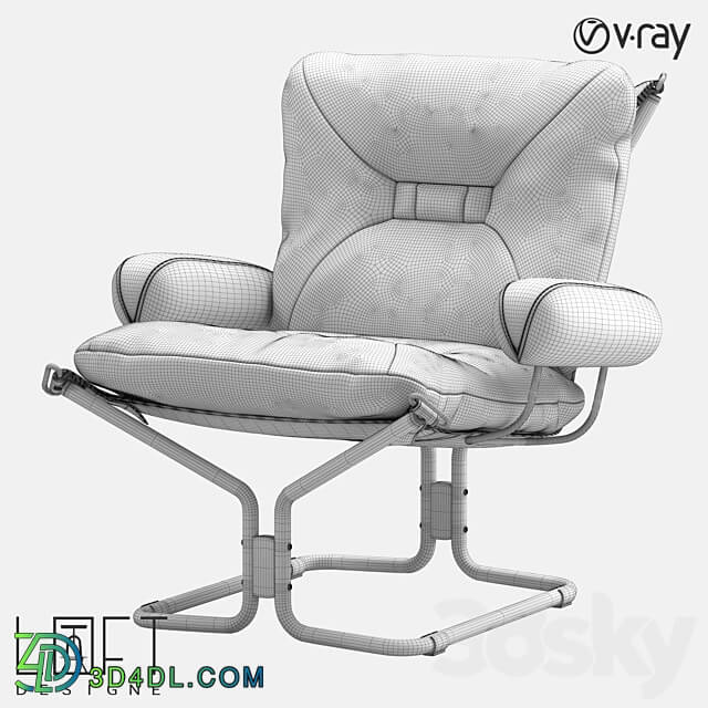 Arm chair - Armchair LoftDesigne 36969 model