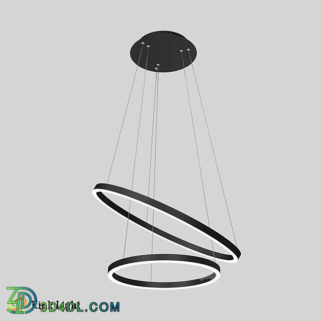 Pendant light - Dimmable suspension Thor black 08219.19 OM