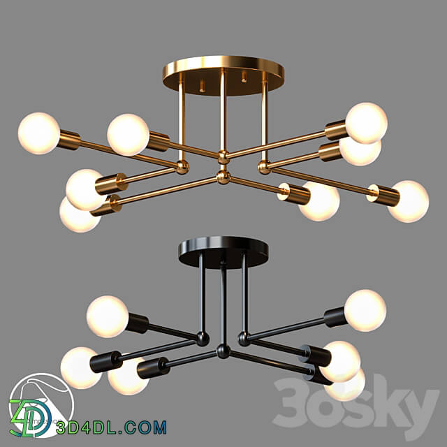 Pendant light - LampsShop.ru PL3103 Chandelier Qudro