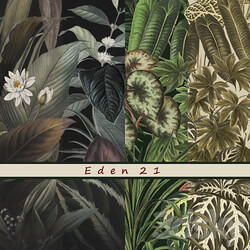 Designer wallpaper Eden 21 pack 6 