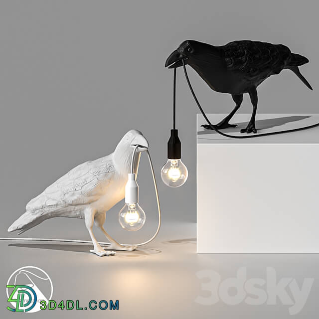 LampsShop.ru NL5085 Table Lamp Сrow