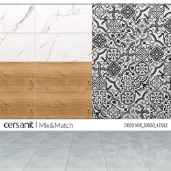Tile - Porcelain tile Fortuna mix_30х60_Cersanit 