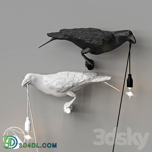 Wall light - LampsShop.ru NL5085 Sconce Crow Lamp