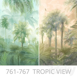 Wall covering - Wallpapers _ Tropic view _ Design wallpapers _ Panels 