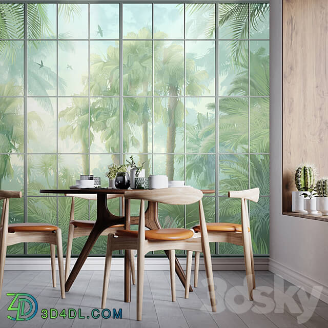 Wall covering - Wallpapers _ Tropic view _ Design wallpapers _ Panels
