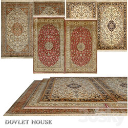 Double carpets DOVLET HOUSE 3 pieces part 732  