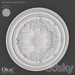 Decorative plaster - OM Decorative element Orac Decor R52 