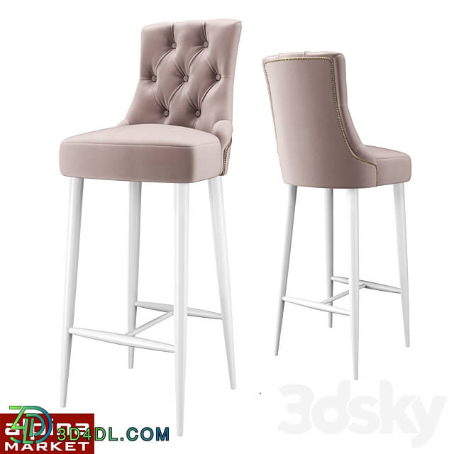 Chair - OM Upholstered bar chair ASHLEY