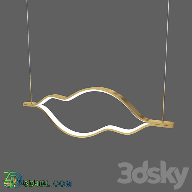 Pendant light - Pendant Lynn matt gold 08258-120_33P OM