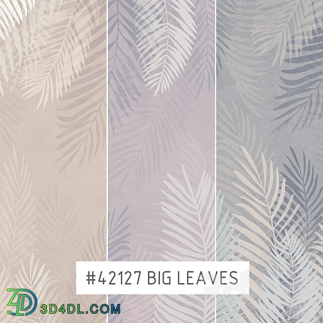 Creativille Wallpapers 42127 Big Leaves