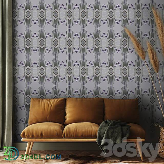 Wall covering - Designer wallpaper DECO pack 4