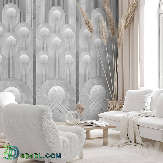 Wall covering - Designer wallpaper DECO pack 4