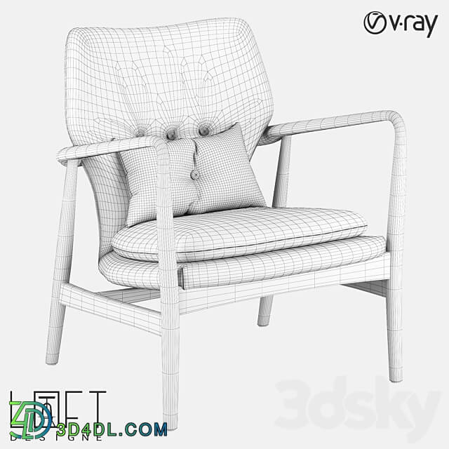 Arm chair - Armchair LoftDesigne 3518 model