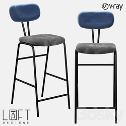 Chair - Bar stool LoftDesigne 31374 model 