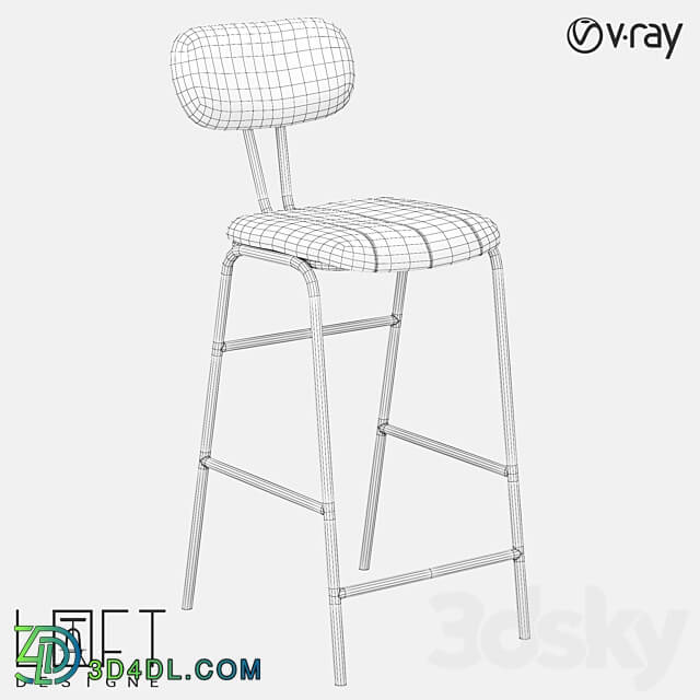Chair - Bar stool LoftDesigne 31374 model