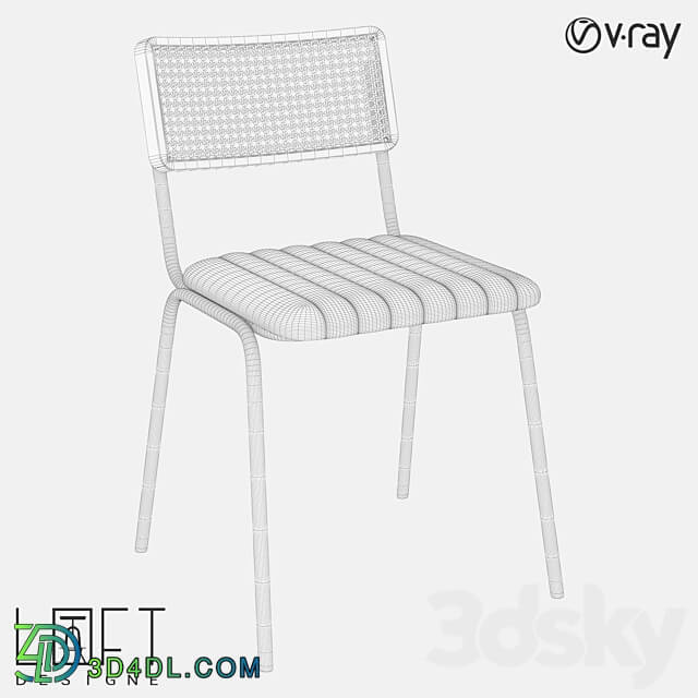 Chair - Chair LoftDesigne 2151 model