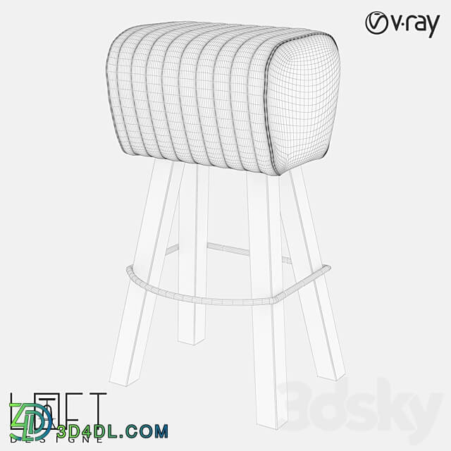 Chair - Bar stool LoftDesigne 2152 model