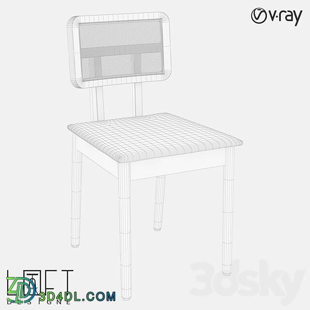 Chair - Chair LoftDesigne 3797 model