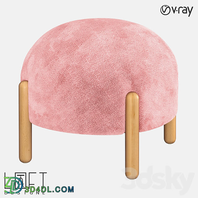 Other soft seating - Stool LoftDesigne 4389 model