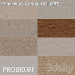 Floor coverings - OM CORKART cork flooring_ COLORS collection 