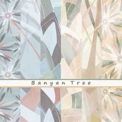 Designer wallpaper BANYAN TREE 