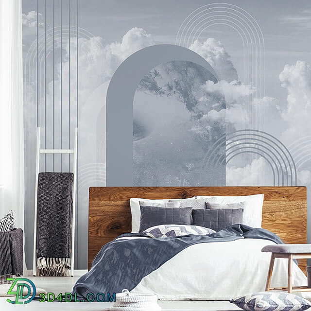 Creativille Wallpapers 2752 Clouds and Arches