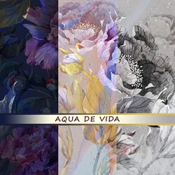 Wall covering - Designer wallpaper AQUA DE VIDA pack 1 
