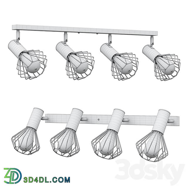 Lamp MSK Electric Diadem NL 22151 4 ОМ 3D Models 3DSKY