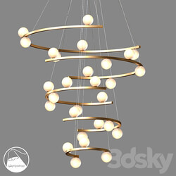 Pendant light LampsShop.ru L1446a Chandelier Volute 