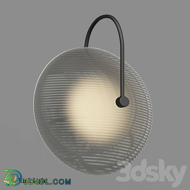 Wall light - Melissa black _ smoky 08438-2.19 OM