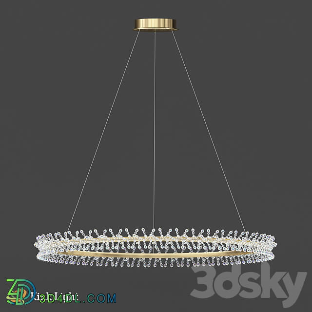 Pendant light - Pendant Laura matt gold 08244_33 OM