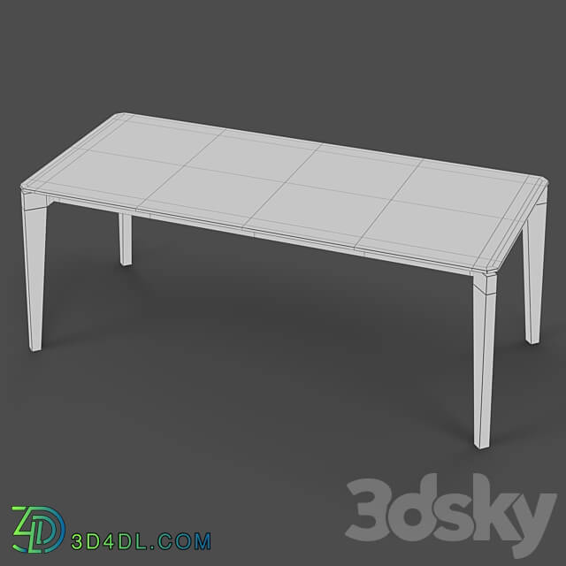 OM Dining table MOD Interiors MARBELLA 3D Models 3DSKY