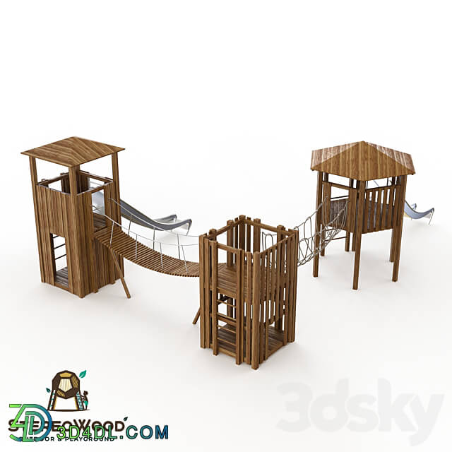 Igrovoi komplex 6 3D Models 3DSKY
